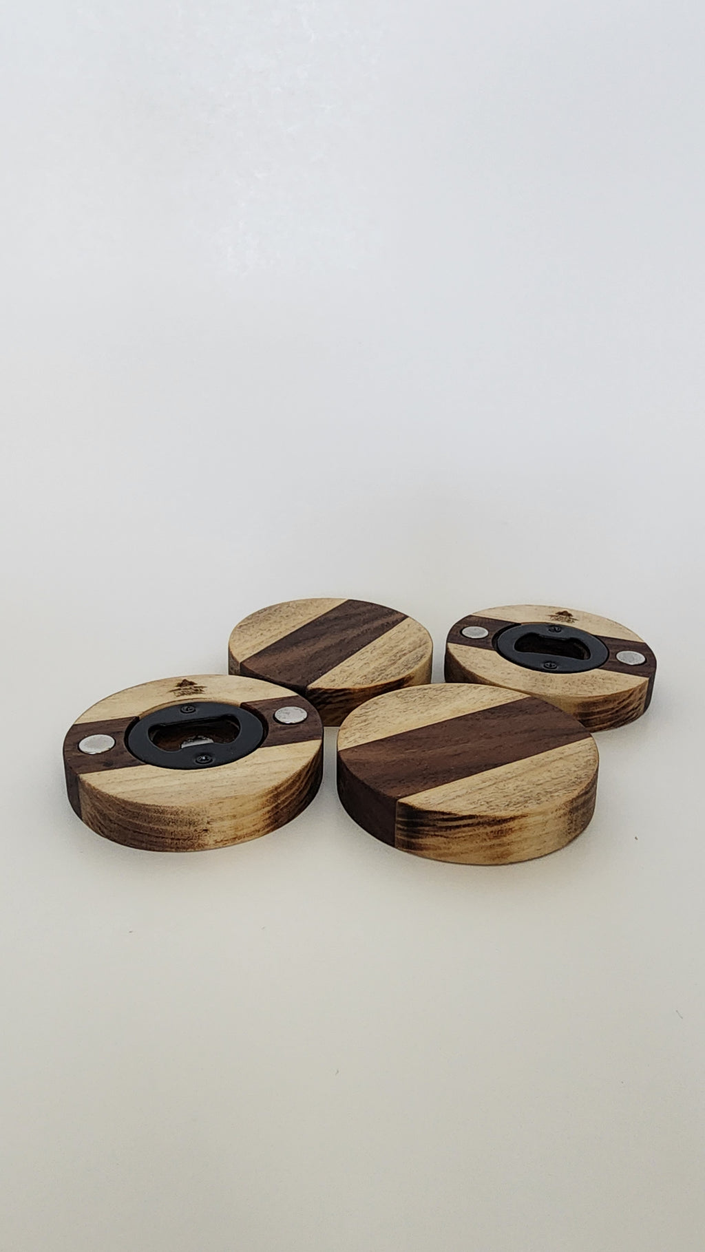 Hardwood Magnetic Bottle Openers