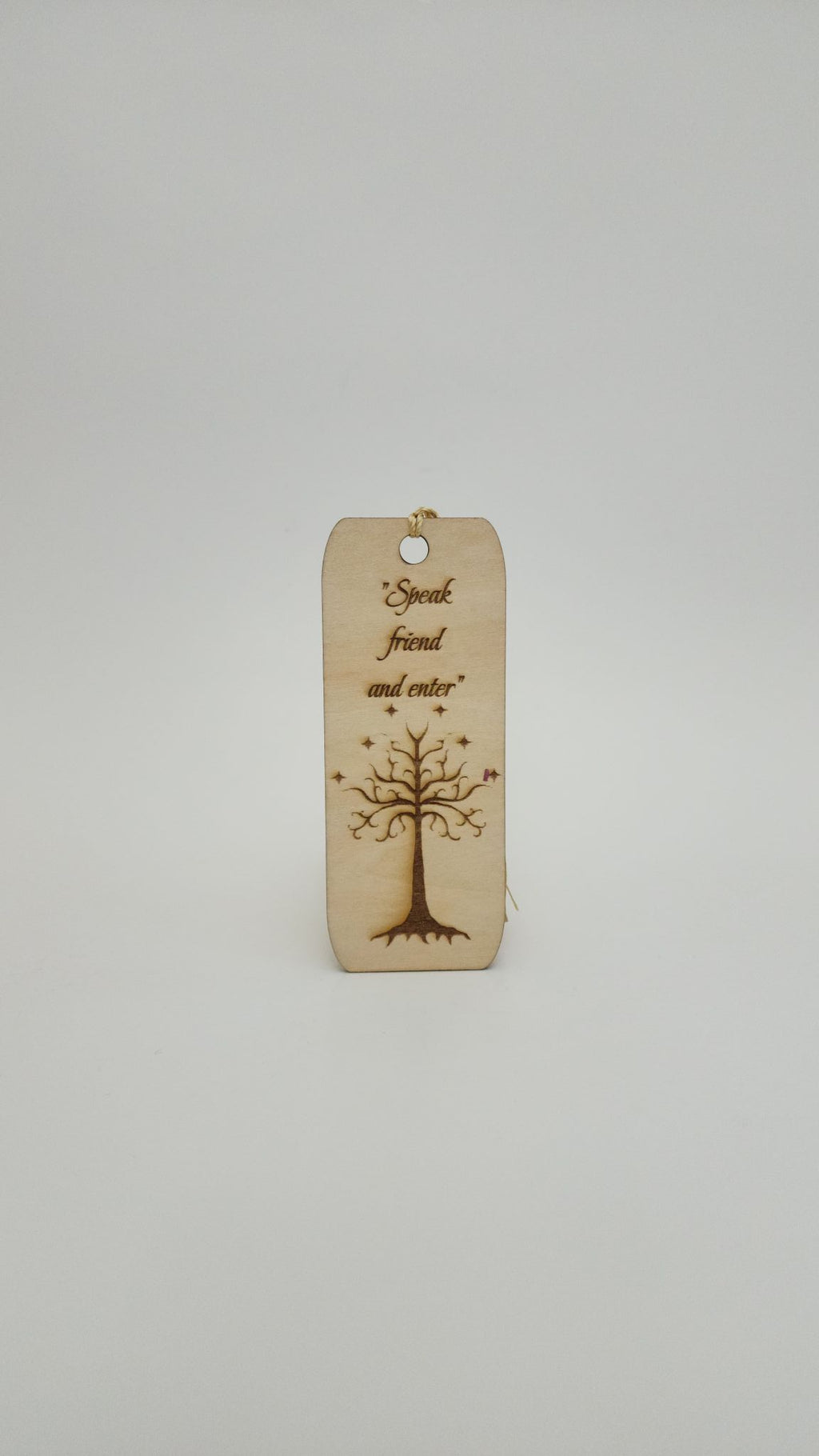 Engraved Basswood Bookmarks