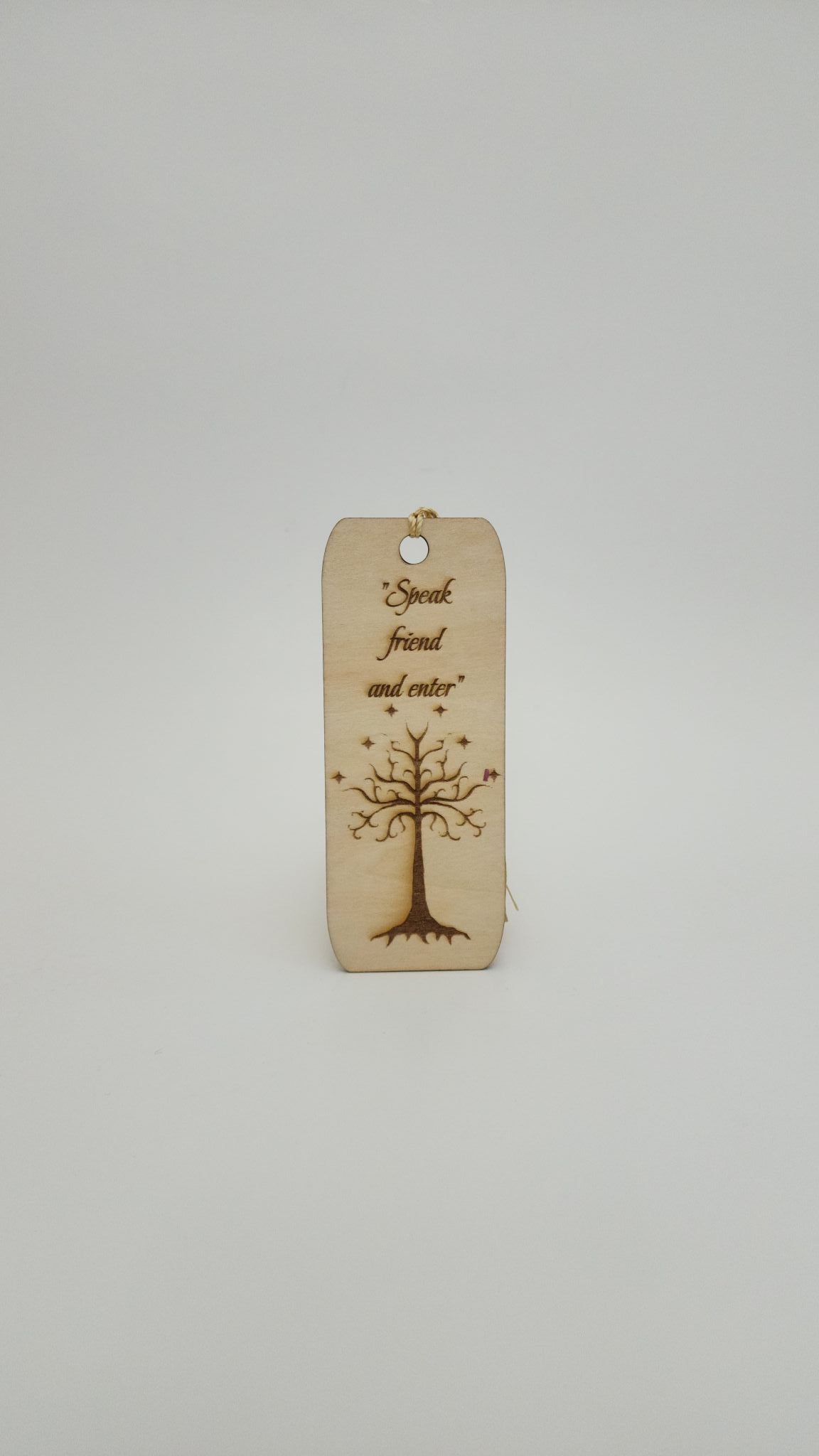 Engraved Basswood Bookmarks