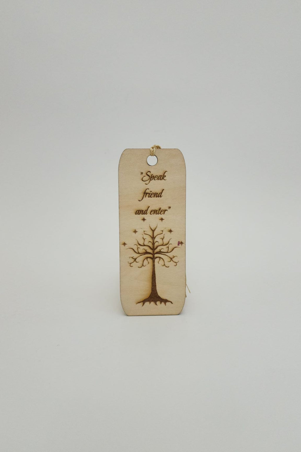 Engraved Basswood Bookmarks