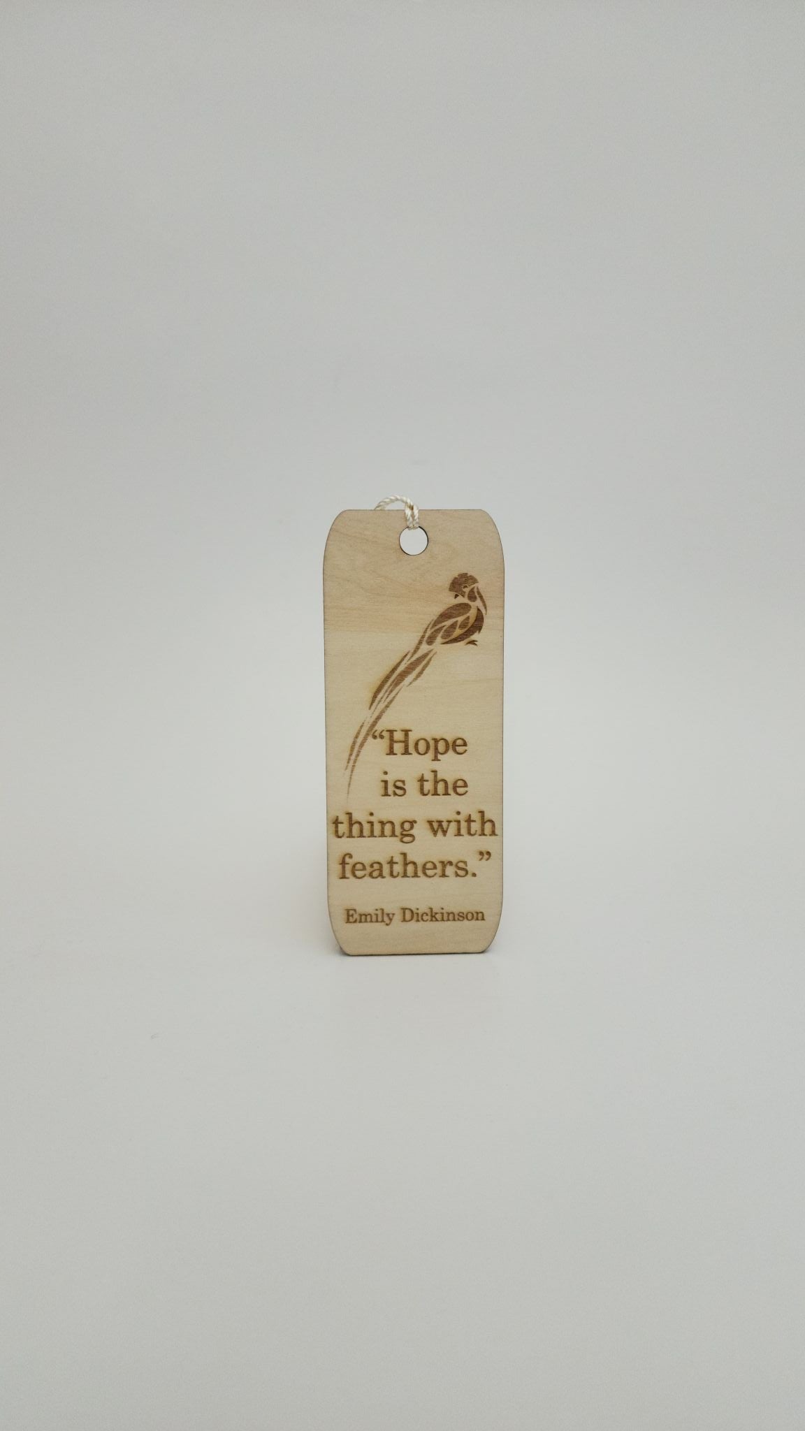 Engraved Basswood Bookmarks