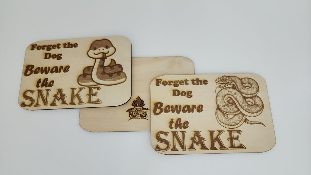 Engraved Pet Wooden Signs