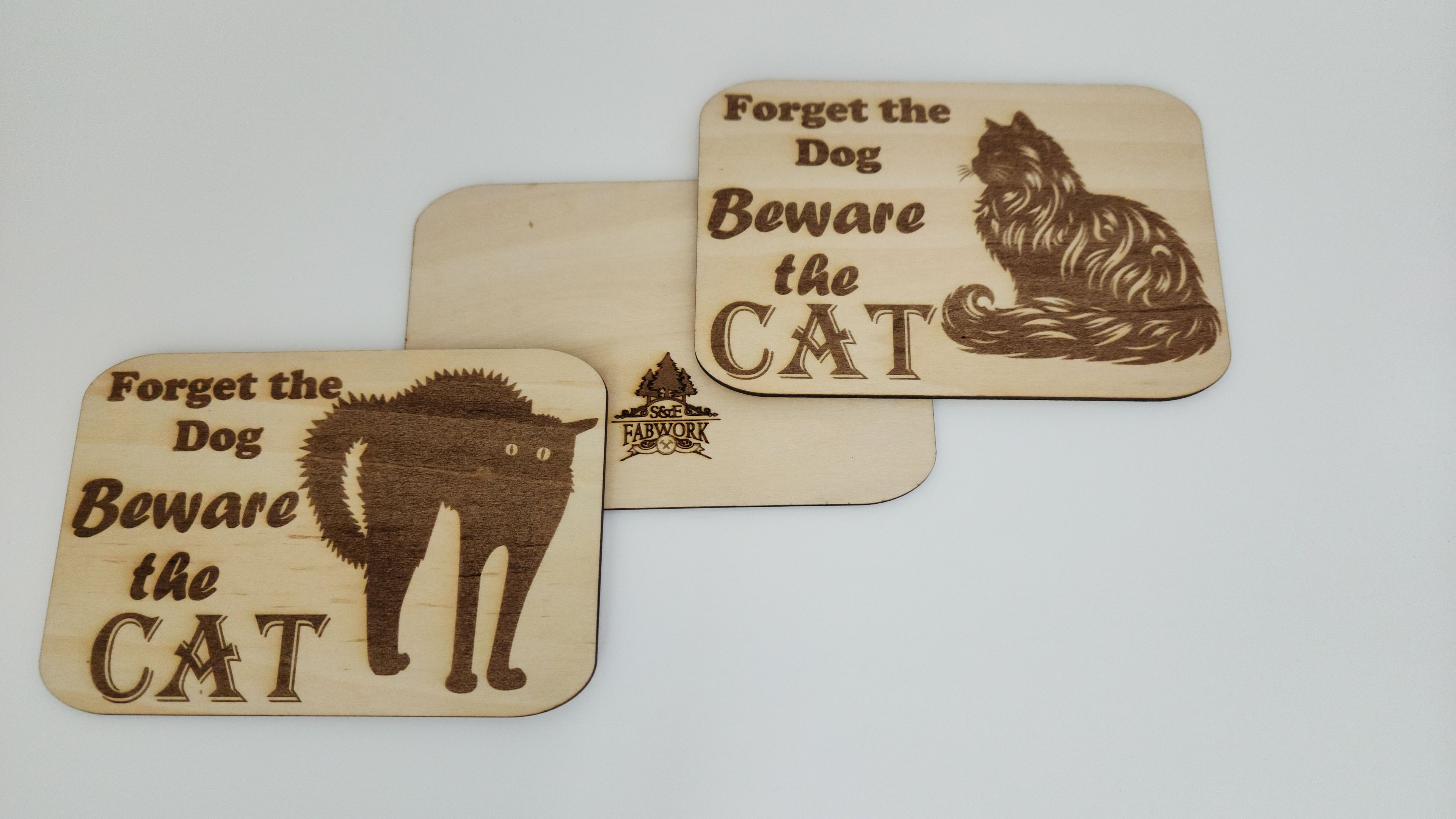 Engraved Pet Wooden Signs