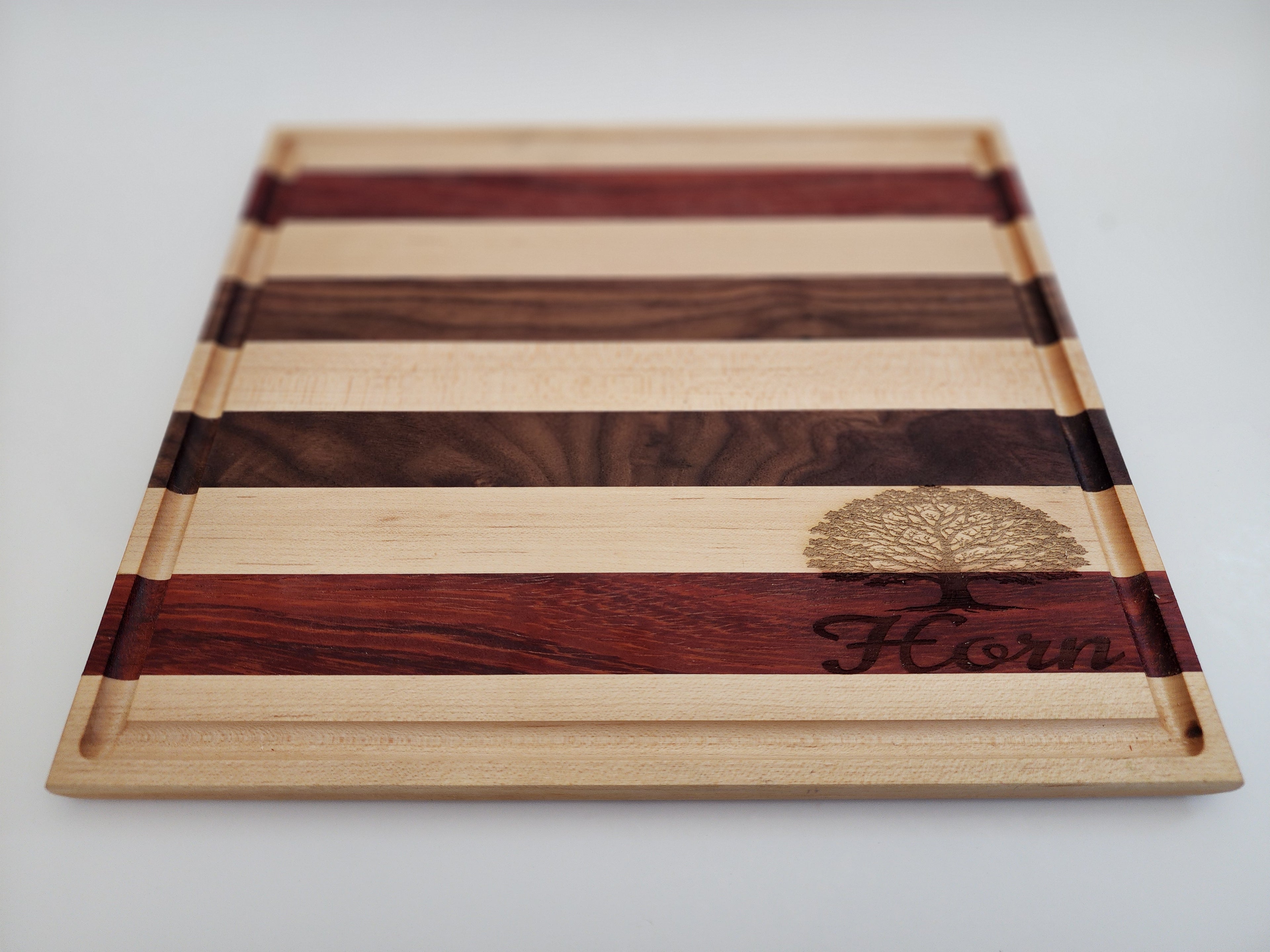 Custom Engraving for Hardwood Cutting Boards