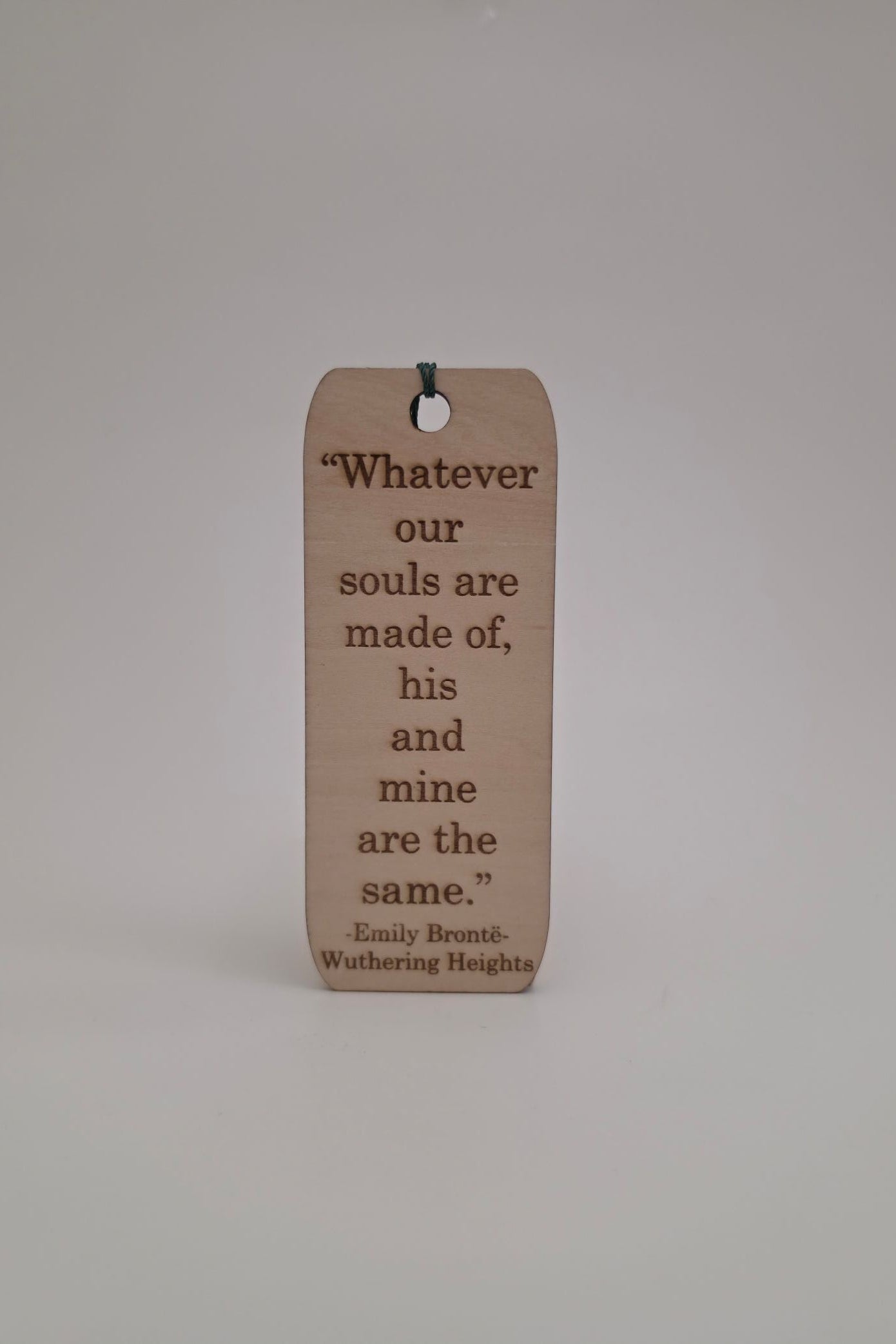 Engraved Basswood Bookmarks