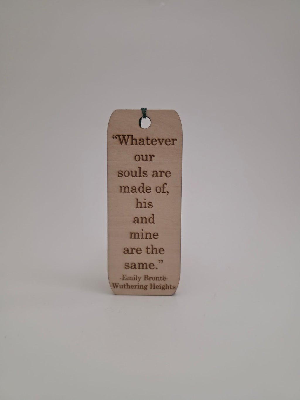 Engraved Basswood Bookmarks