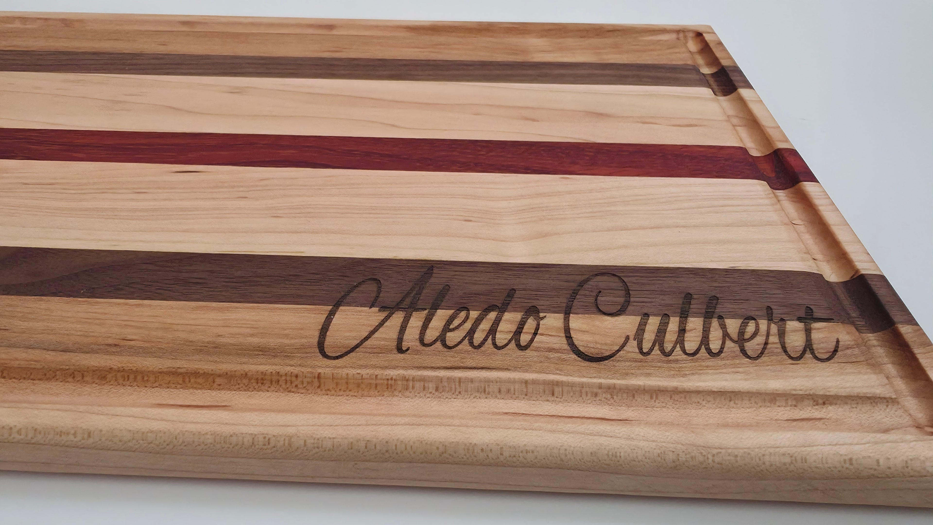 Custom Engraving for Hardwood Cutting Boards