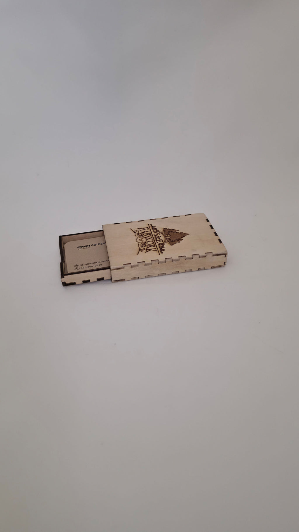 Custom Engraved Business Card Holder